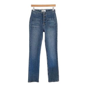 Reformation Blue High Rise Jeans